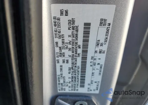 2015 Ford Escape Titanium из США, поврежденный, VIN 1FMCU9J91FUC67101